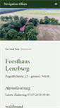 Mobile Screenshot of lenzburger.de